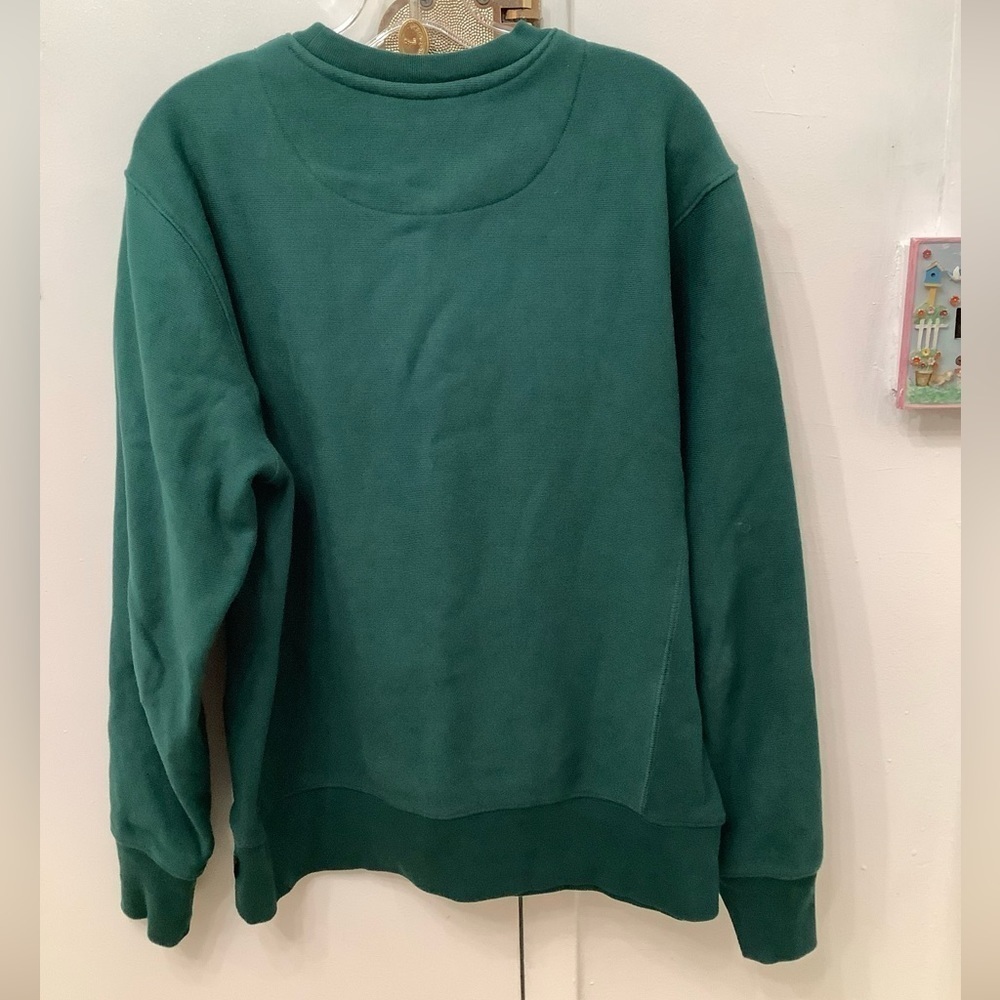 Rowing Blazers Unisex Green Cotton Crewneck Sweatshirt Sz. Large​​​​​​​​ - Picture 4 of 9